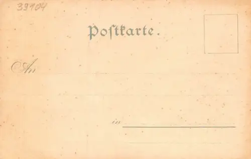 Gruss aus Magdeburg Stadt-Theater Herrenkrug Postkarte AK