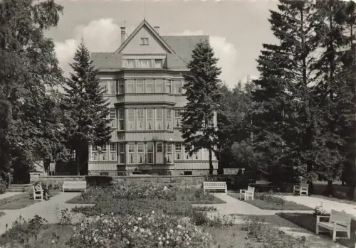 AK Benneckenstein Harz MDI Erholungsheim Sachsen-Anhalt gelaufen 1961