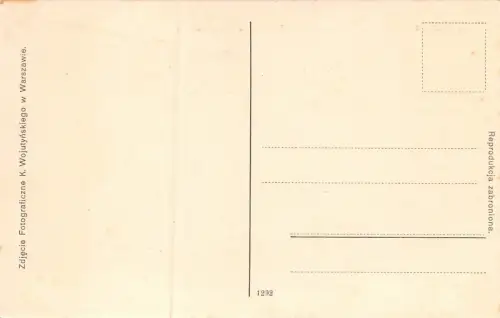 Warszawa Cerkiew na Placu Saskim Postkarte AK