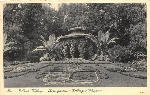 Kolberg / Kołobrzeg Rosengarten Wappen 1938