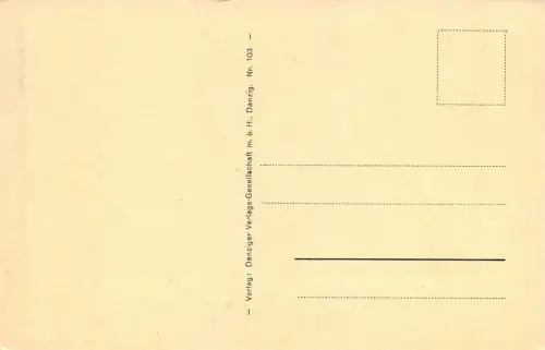 AK Danzig Kinder auf Frauengasse Postkarte