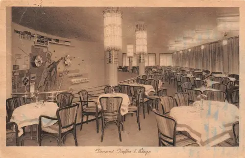 Efreuna Groß-Konditorei u. Konzert-Kaffee Chemnitz Postkarte AK 1910