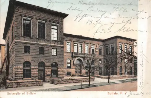 University of Buffalo Buffalo N.Y. Postkarte AK 1906