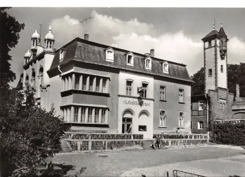 Freyburg (Unstrut) HO-Gaststätte Sektkellerei Postkarte AK