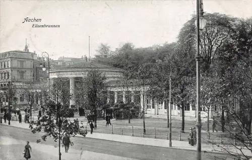 Aachen Elisenbrunnen Feldpostkarte AK 1915