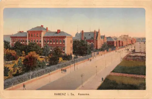 Kamenz i. Sa. Kaserne Postkarte AK