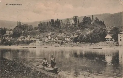Neckarsteinach am Neckar AK 1909