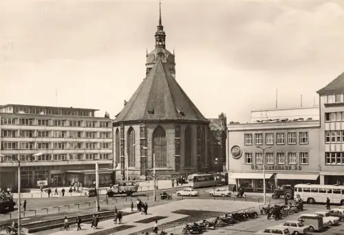 Molkenmarkt Brandenburg an der Havel Brandenburg Postkarte AK 1969