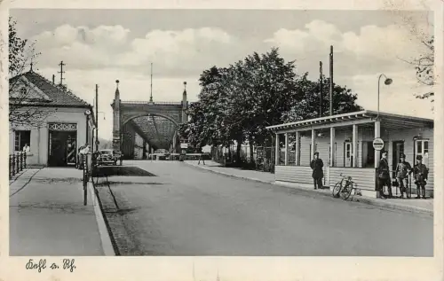 AK Kehl am Rhein Grenzübergang Grenze 1939