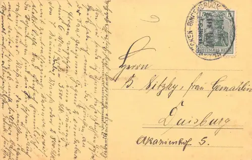 Saarbrücken Louisenbrücke Postkarte AK