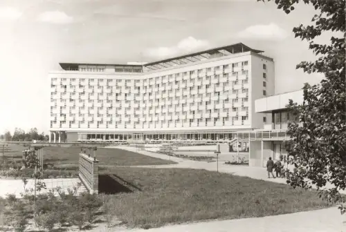 FDGB-Erholungsheim Herbert Warnke Klink Mecklenburg-Vorpommern Postkarte AK 1984