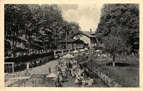 Haidemühle bei Langebrück bei Dresden Sachsen Postkarte AK 1940