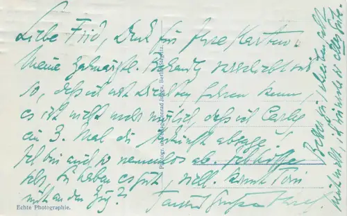 Berlin Brandenburger Tor Doppeldeckerbus Postkarte AK