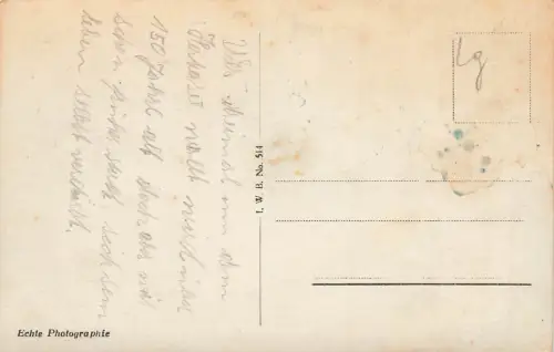 vordere Ansicht auf Herthasee Rügen Mecklenburg-Vorpommern Postkarte AK