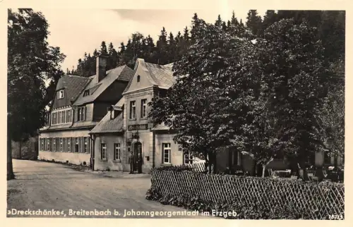 "Dreckschänke" Breitenbach b. Johanngeorgenstadt im Erzgeb. AK