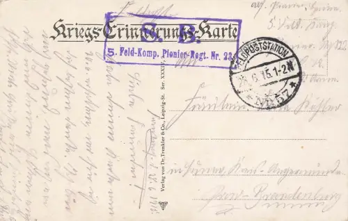 Torko Araber Portrait Patriotika Postkarte AK 1915