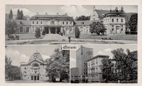 Gera Theater Ansicht Postkarte AK