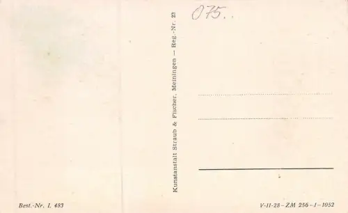 Gera Theater Ansicht Postkarte AK