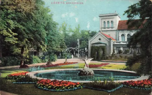 Schiesshaus in Liegnitz Legnica Schlesien Postkarte AK 1911