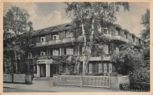 Dresden Bad Weißer Hirsch Dr. Lahmanns Sanatorium Postkarte AK