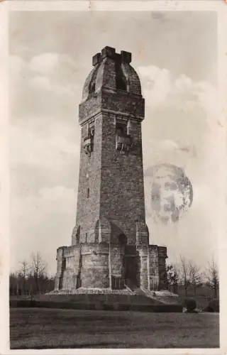 Chemnitz-Borna Bismarckturm Postkarte 1926