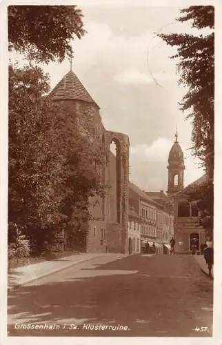 Klosterruine in Gossenhain Sachsen Postkarte AK 1927