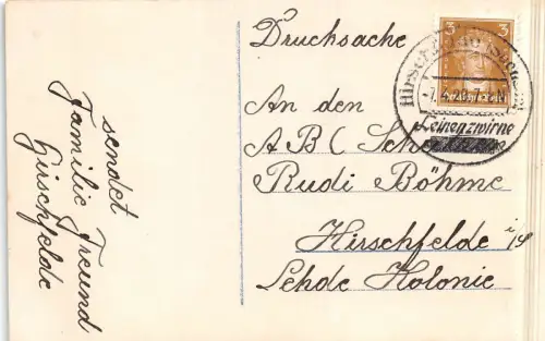 Junge mit Schultüte, Ranzen u. Lehrer an d. Tafel, erster Schulgang, 1929