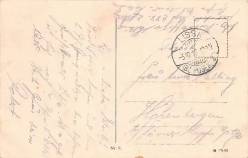 Lissa in Posen Lehrer und Lehrerinnen - Seminar Postkarte 1916