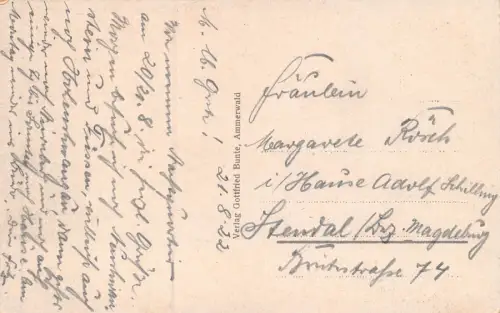 Nord-Tirol Alpenhotel Ammerwald 1090m Postkarte AK