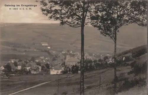 Geising im Erzgebirge Ansicht Postkarte AK