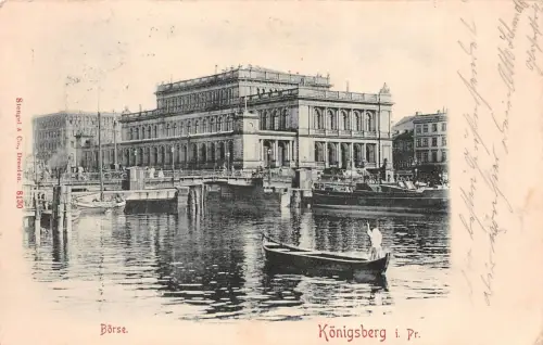 Königsberg i. Pr. Börse Postkarte AK 1898