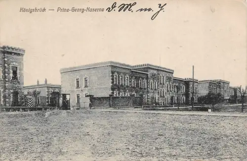 Königsbrück Prinz-Georg-Kaserne Feldpostkarte AK 1919