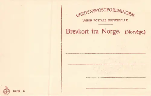 Molde Moldefjorden Norge Postkarte AK