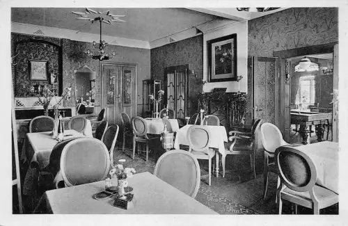 Hotel Deutsches Haus Riesa Besitzer August Gomoll AK 1940