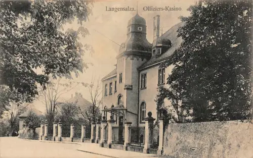 Langensalza Offierziers-Kasino Thüringen AK 1912