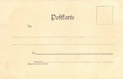 Ballgendorf Kölleda Thüringen Postkarte