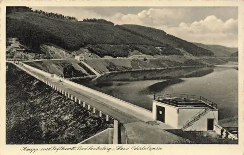 Luftkurort Bad Lauterberg im Harz Odertalsperre Niedersachsen Postkarte AK