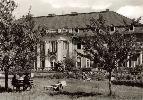 AK Bärenklau Genesungsheim Georgi Dimitroff Brandenburg Kreis Guben gelaufen