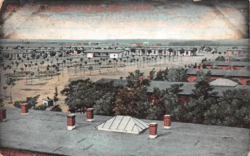 Gruss vom Truppenübungsplatz Alten-Grabow Postkarte AK 1908