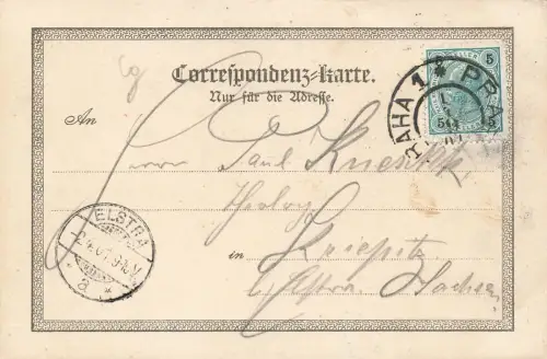 Brünn (Brno) Stadttheater Postkarte AK 1901