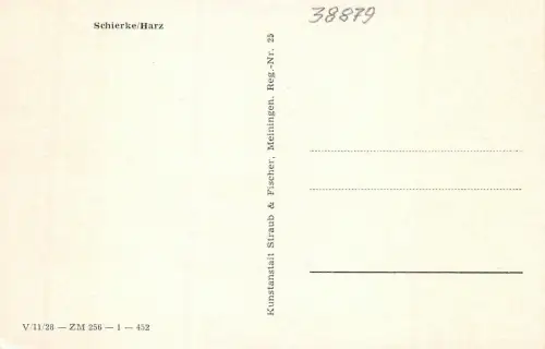 Schierke/Harz Sachsen-Anhalt Postkarte AK