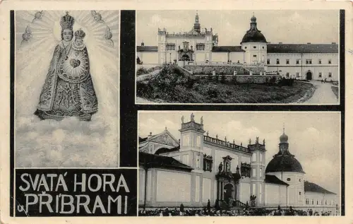 Svata Hora Pribrami Postkarte AK 1942