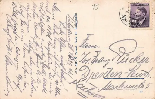 Svata Hora Pribrami Postkarte AK 1942