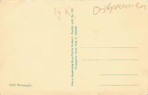 Tilsit Thesingplatz, Theater, Königin-Luise Haus Ostpreussen Panoramakarte AK