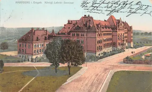 Annaberg i. Erzgeb. Königl. Lehrer-Seminar AK 1910