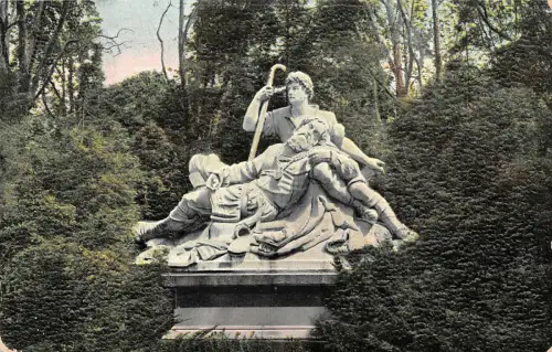 AK Stuttgart Eberhardsgruppe Baden-Württemberg Postkarte geprägt AK 1909