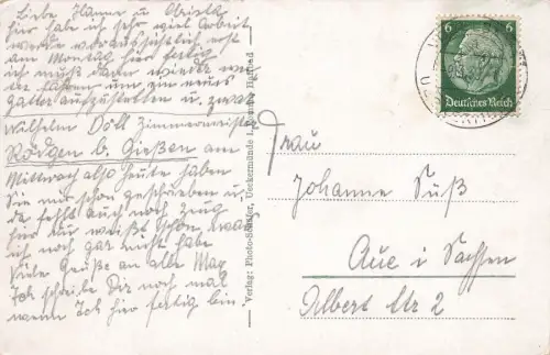 Haffbad im Hafen-Ueckermünde Mecklenburg-Vorpommern Postkarte AK 1939