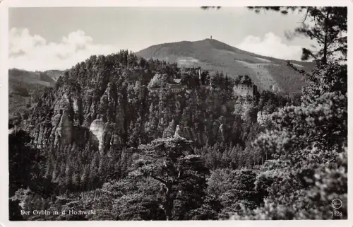 Der Oybin m. d. Hochwald Feldpostkarte AK 1940