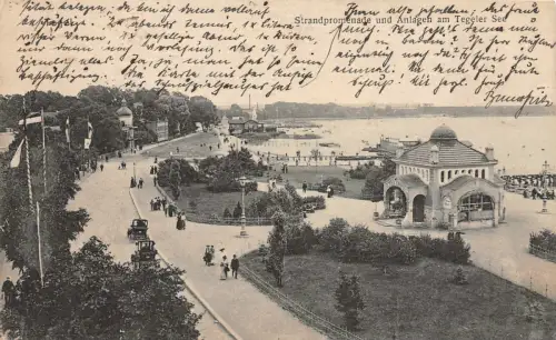AK Berlin Tegel Strandpromenade 1918