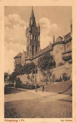 Königsberg i. Pr. Kgl. Schloss Postkarte